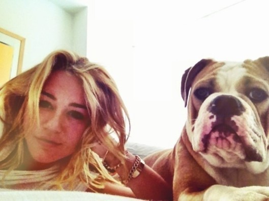 Photo : Miley Cyrus sans maquillage