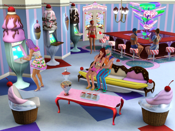 Katy Perry et Diesel s'invitent chez les Sims 3