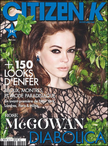 Rose McGowan s'inspirerait-elle d'Oscar Wilde ?