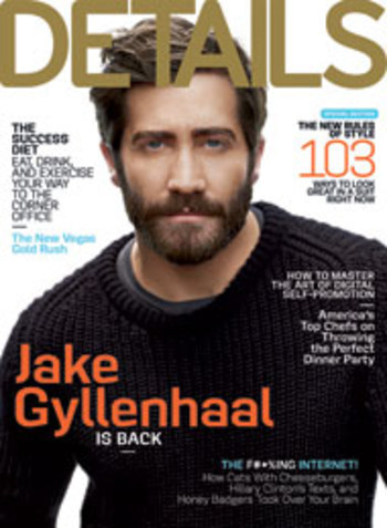 Jake Gyllenhaal en couverture de Details