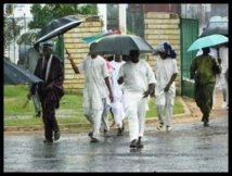 Des "IBADOURAHMANE" ont célébré la korité samedi, sous une forte pluie