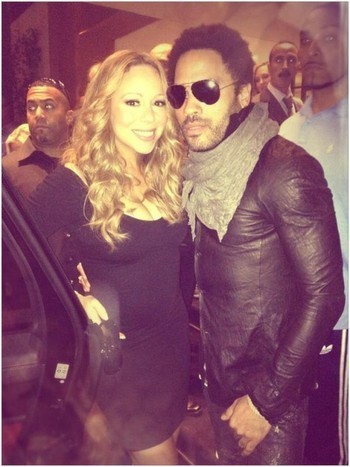 Mariah Carey : Pour American Idol, c'est Lenny Kravitz qu'elle veut !