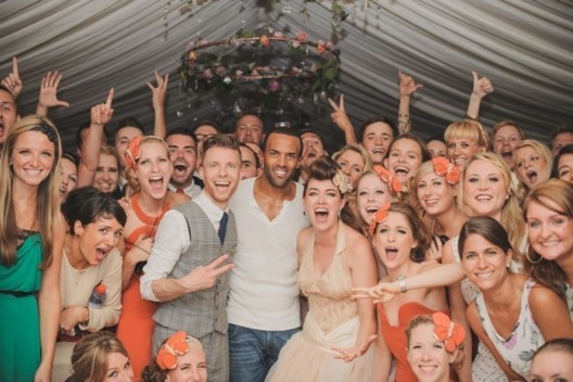 Craig David assiste au mariage de deux de ses fans