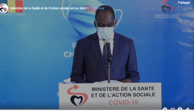 Une bonne maîtrise de la pandémie et une tendance baissière de la courbe des cas confirmés ont été notées, révèle Abdoulaye Diouf Sarr