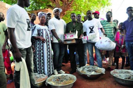 Modou Lo au chevet des sinistrés du Cices