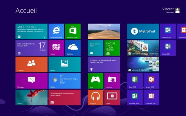 Windows 8 lancé le 25 octobre