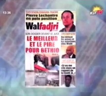 Revue de Presse de Walf Tv du 28 Sept