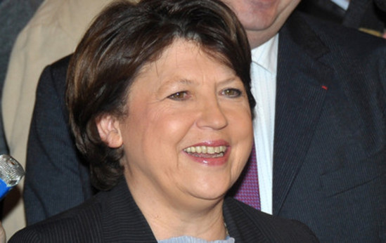 Martine Aubry grand-mère pour la première fois