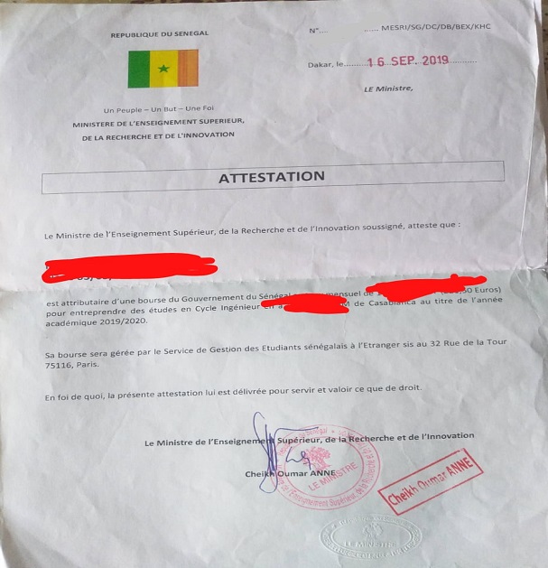 Cri de détresse des étudiants boursiers sénégalais au Maroc : les nouveaux venus renvoyés de leurs établissements pour des mois d'impayés