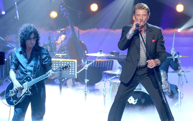 Johnny Hallyday a fait son grand retour en France