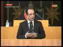 Discours de François Hollande à l'Assemblée nationale Sénégalaise