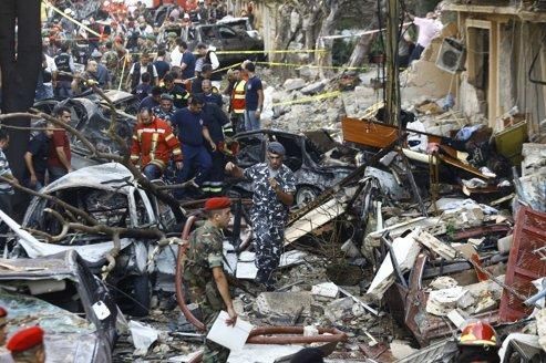 Beyrouth frappée par un attentat à la voiture piégée