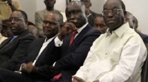 Macky Sall reçoit Ousmane Tanor Dieng, Moustapha Niasse et Idrissa Seck