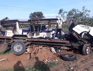 Grave accident à Louga: Un car Ndiaga Ndiaye se renverse faisant plusieurs blessés