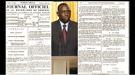 Patrimoine de Macky Sall : Des zones d’ombre ( Documents)