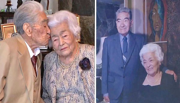 Leur mariage désapprouvé :  Julio Cesar Mora a 110 ans, son épouse, Waldramina Maclovia, a 104 ans forment le plus vieux couple du monde