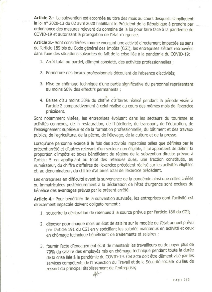 Impacté de la Covid 19/ Fin de l'Ordonnance Présidentielle: Les services des Impôts avec des ATD, bloquent les comptes des hôteliers, le Ministre du tourisme aphone