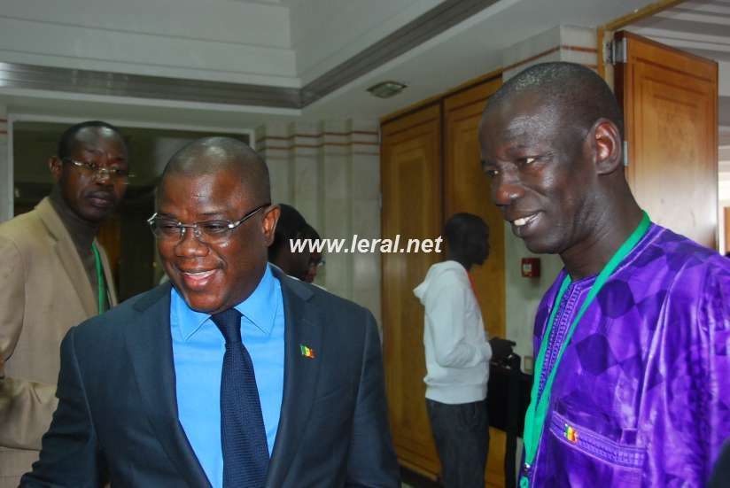 Abdoulaye Wilane et Abdoulaye Baldé: ça rigole...