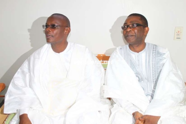 Youssou Ndour très à l'aise avec Mor Ngom, le bras-droit de Macky Sall