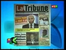 Kenkeliba: Revue de presse du 15 janvier 2013 [RTS1]