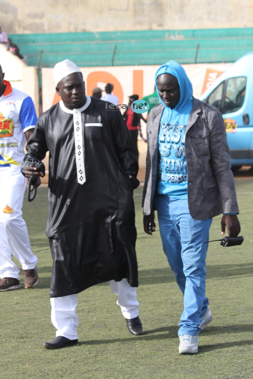 Aziz Ndiaye avec son frère et homme de confiance, Baye Ndiaye