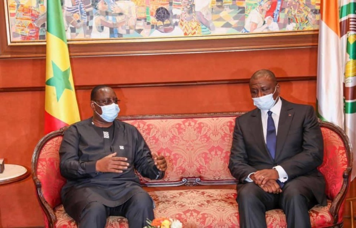 Investiture de Alassane Ouattara : Le président Macky Sall à Abidjan