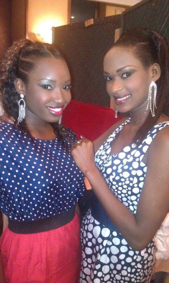 La duaphine de Miss Sénégal Maryam Thiam en compagnie de Magou Diagne