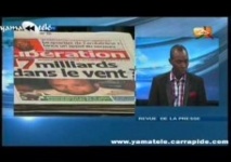 Revue de presse du mardi 12 mars 2013 (2STV)