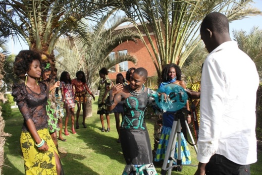 Les images du tournage du nouveau clip de Ma Sané