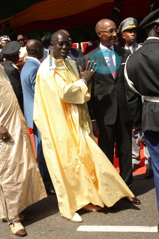 Khadim Samb aux côtés d'Abdoul Mbaye