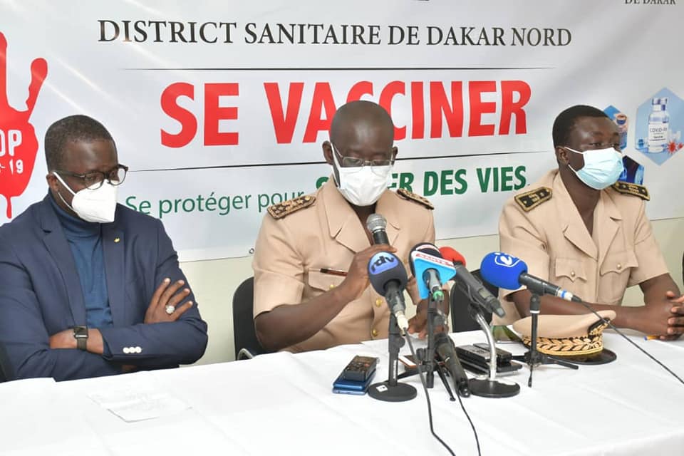 Lancement régional de la vaccination contre la Covid-19 à Nabil Choucair par le Gouverneur de Dakar (Photos)