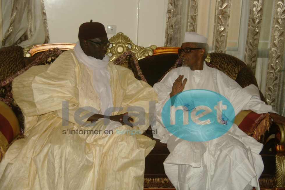 [Photos] Habré présente ses condoléances à la famille de Serigne Bassirou Diagne 