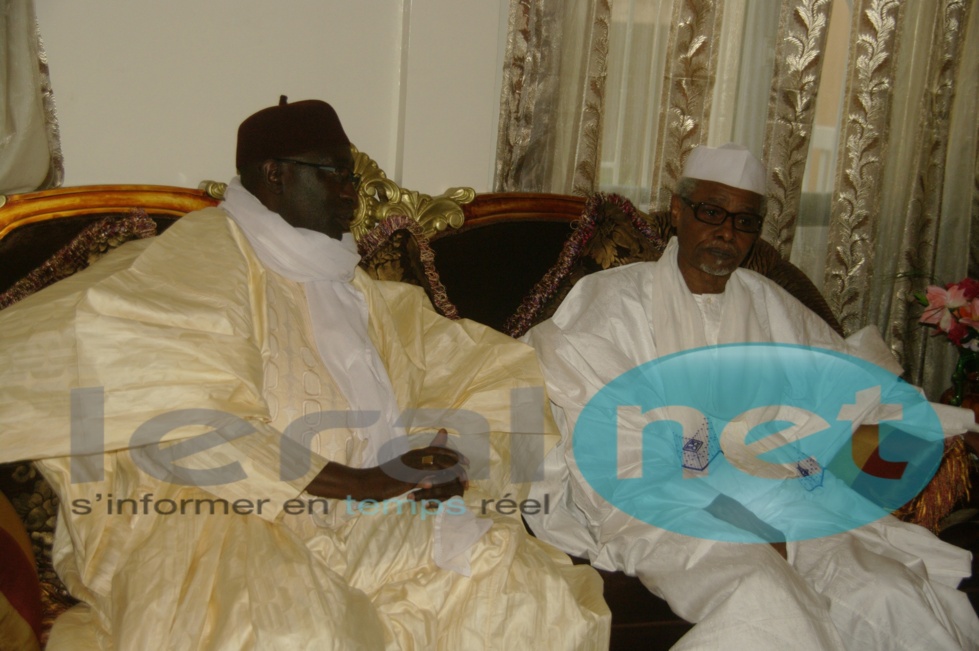 [Photos] Habré présente ses condoléances à la famille de Serigne Bassirou Diagne 