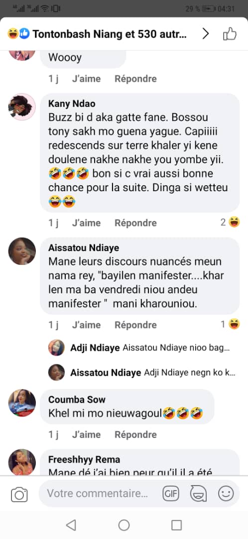 Quand les internautes Pro Sonko se moquent du capitaine Touré...