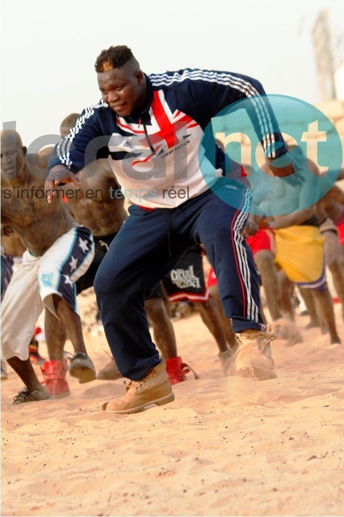 [Photos exclusives] Leral à l'entraînement de Tapha Tine: Le géant du Baol respire la forme