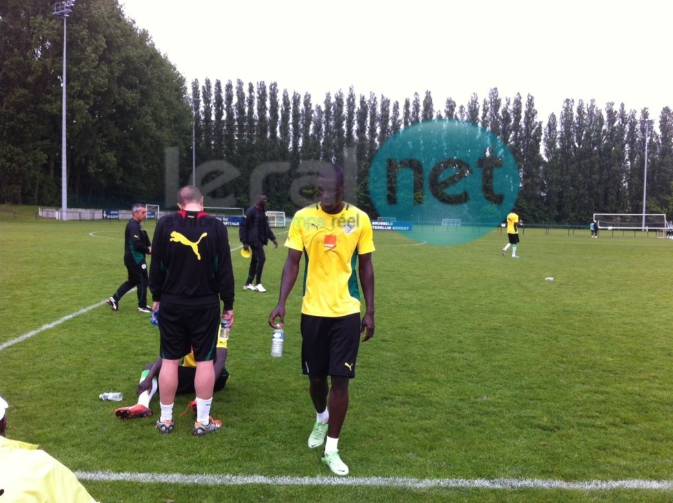 Les images du premier galop d'entraînement des "Lions" au complexe sportif d'Anderlecht à Bruxelles