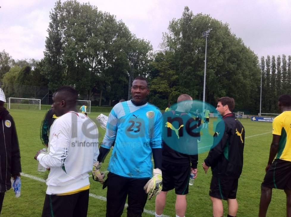 Les images du premier galop d'entraînement des "Lions" au complexe sportif d'Anderlecht à Bruxelles