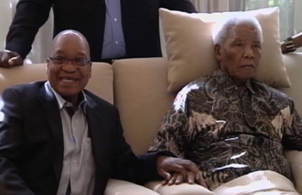 Jacob Zuma : « Je suis heureux de vous annoncer que Madiba réagit mieux au traitement depuis ce matin »