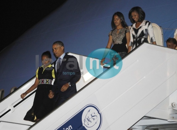 [Photos exclusives] Arrivée de Barack Obama à Dakar 