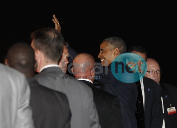 [Photos exclusives] Arrivée de Barack Obama à Dakar 