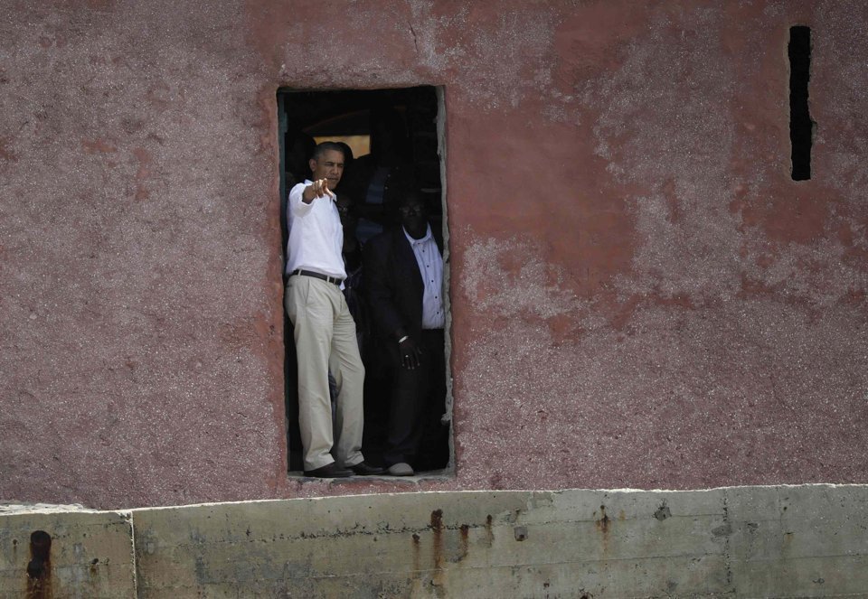 Les images de la visite de Barack Obama à Gorée