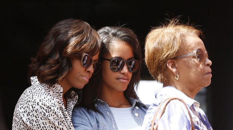 La famille Obama marquée par la visite à Gorée