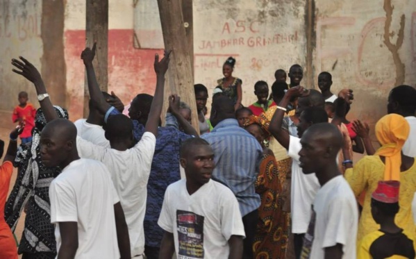 ( Exclusive Photo) El Malick Seck en démonstration de force à Thiès