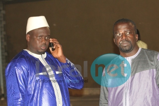 Aziz Ndiaye avec Tapha Diop, ancien DG de la Tfm