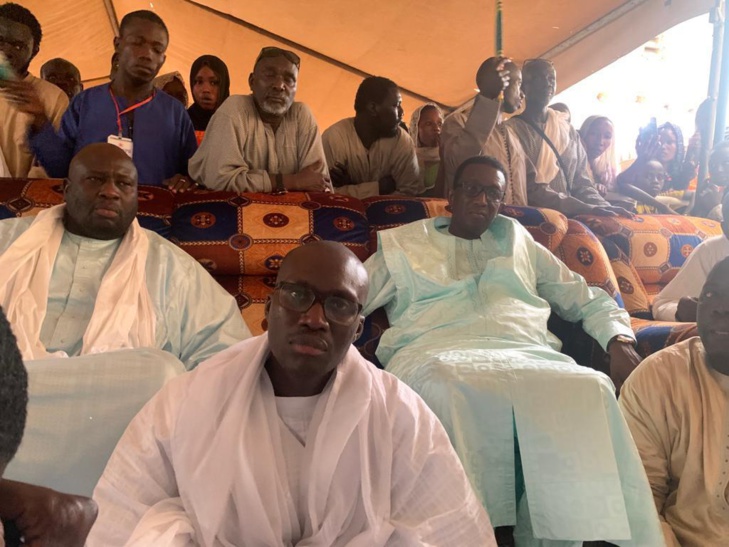 Présentation de condoléances: Amadou Bâ chez les familles de Serigne Mame Mor Mbacké Falilou et d'Aïda Mbodj