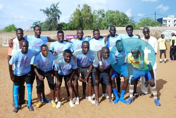 [Photos] Match de foot entre comédiens: Tony corrige Tann Bombé