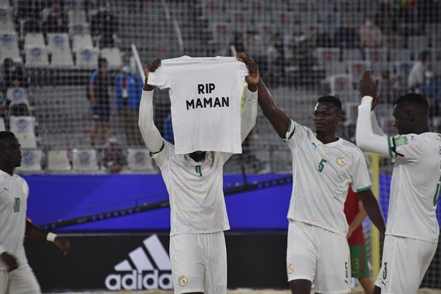 Victoire dans la tristesse au Mondial de Beach Soccer: Raoul Mendy a perdu sa mère