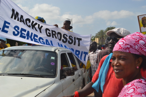 [Photos exclusives] Vivez les temps forts de la marche de l'opposition contre le régime de Macky Sall 