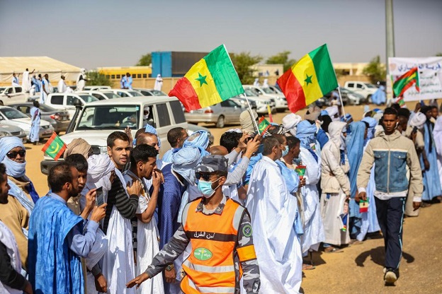 Pose de la première pierre du pont de Rosso: Macky Sall et les images de son accueil en Mauritanie