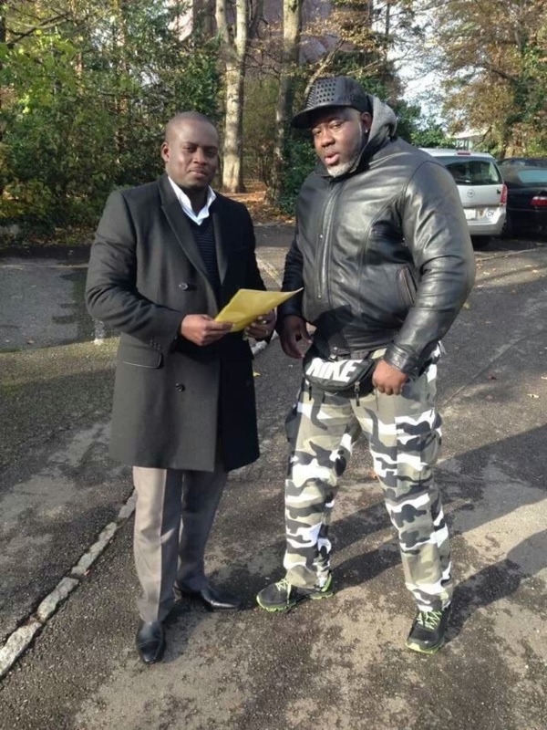 Aziz Ndiaye rend visite à Rocky Balboa, en Suisse